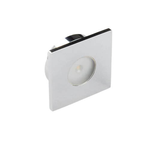 Inbouw LED-Spot Bellezza Bagno Mike IP65 3000 Kelvin 4x1,3 cm Chroom 