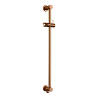 Thermostatisch Inbouwdoucheset Brauer Copper 20cm Hoofddouche Plafondarm 3 Standen Handdouche op Glijstang Koper