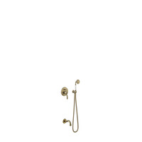 Badmengkraan Tres Clasic Inbouw Set Incl. Handdouche Verouderd Messing