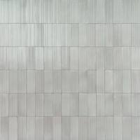 Wandtegel Marazzi Rice 7,5x20 cm met Relief Decor Glans Grigio (prijs per m2)