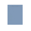 Allibert Douchebak + Sifon Allibert Rectangle 120x90 cm Mat Blauw Balt