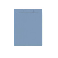 Douchebak + Sifon Allibert Rectangle 120x90 cm Mat Blauw Balt