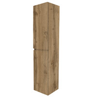 NIET MEER LEVERBAAR Kolomkast Aquasplash Paris 2 Deuren 160x35x35 cm Dakota Oak