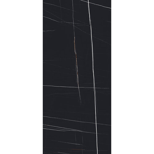 Vloer- en Wandtegel Energieker Ekxtreme 120x270 cm Glanzend Sahara Noir Black (Prijs per M2) 