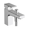Hansgrohe Bad en Douchemengkraan HansGrohe Vernis Shape Eengreeps Monotrou Zinc Chroom