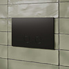 Inti Bath Drukplaat Inti Bath Press RVS 316 tbv UP320/UP720/TECE Matt Black