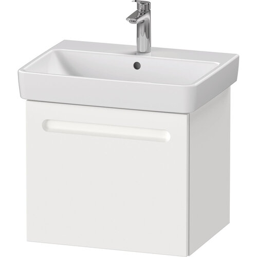 Wastafelkast Duravit No.1 Met 1 Lade  49x42.6x47.8cm Met Geïntegreerde greep Mat Wit 
