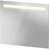 Duravit Spiegel Duravit No.1 Met Horizontale LED Verlichting 80x3.5x70cm Mat Wit