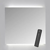 Sanicare Spiegelkast Sanicare Qlassics Ambiance 60x60 cm Met Dubbelzijdige Spiegeldeur, LED Verlichting En Afstandsbediening Antraciet