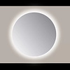 Spiegel Sanicare Q-Mirrors 50x50 cm Rond Met Rondom LED Warm White en Afstandsbediening incl. ophangmateriaal