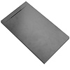 Boss & Wessing Douchebak Aquasplash Talpo 120x90x3 cm Composietsteen Mat Grijs