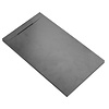 Boss & Wessing Douchebak Aquasplash Talpo 180x90x3 cm Composietsteen Mat Grijs