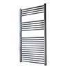 Radiator Sanicare Snode Met Wifi 111,8 x 60 cm Gunmetal Met Thermostaat Zwart