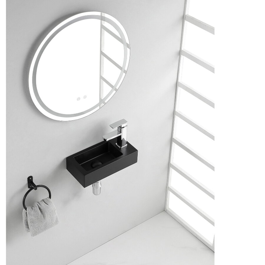 Fontein Wiesbaden Mini-Rhea Rechts 36,5x18x9 cm Quartz