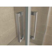 Wiesbaden dubbele swingdeur UNI 900x900x2000 chr.8mm NANO