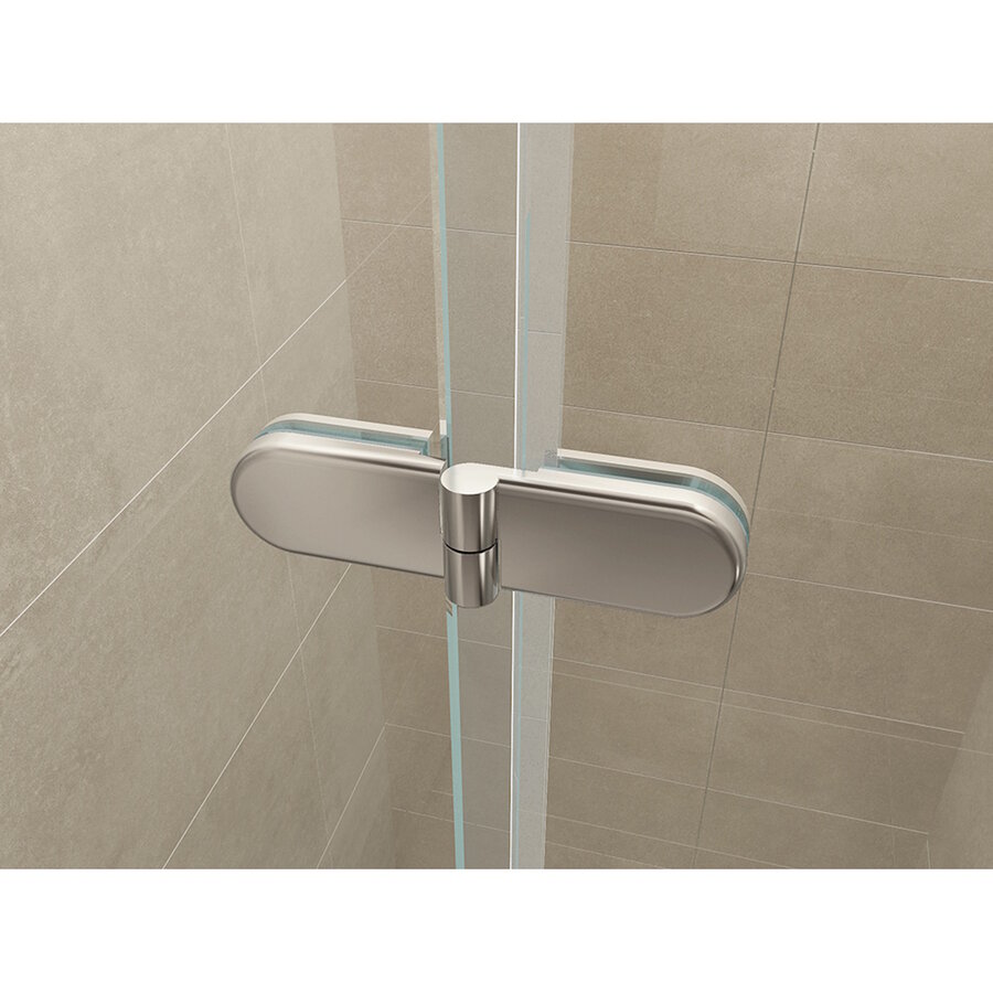 Wiesbaden vouwbare nisdeur 900x2020 links 8mm NANO glas