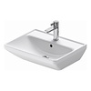 Duravit Wastafel Duravit D-Neo Met Overloop Kraanvlak 1 Kraangat 55 cm Hoogglans Wit