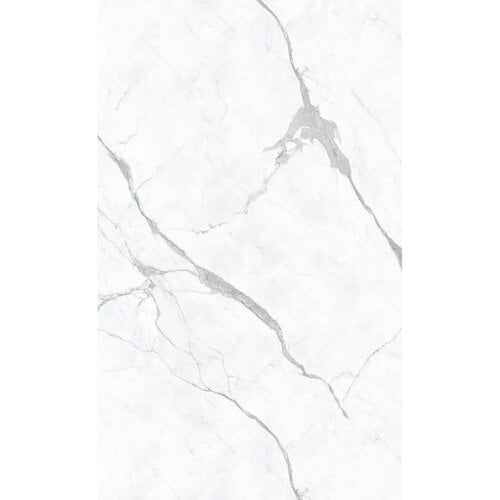 Wandpaneel Isodeco Carrara Apolo 120x260 cm SPC Mat Wit (Prijs per Plaat) 