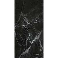 Wandpaneel Isodeco Black Streak 120x260 cm SPC Nero Marquina Zwart (Prijs per Plaat)