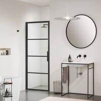 Nisdeur SOHO Helder 8mm 80x210cm Links Of Rechts Draaiend