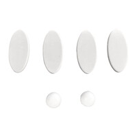 Toiletzitting Wiesbaden Flatline 2.0 Met Deksel One Touch Wit