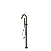 AQS Badkraan Cemal Vrijstaand Mengkraan Compleet Mat Zwart