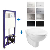 Toiletset Budget 01 B&W Basic Met B&W Drukplaat