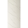 Isodeco Wandpaneel Isodeco Calacatta Statuario 122x260 cm Waterbestendig Hoogglans Wit (Prijs per Plaat)