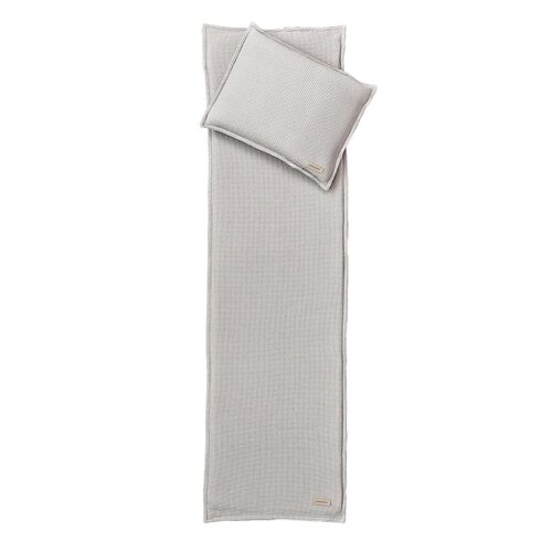 Saunasofa Calm Mat en Kussen Met Draagriem Grijs 