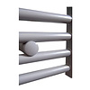 Sanicare Radiator Sanicare Snode Met Wifi 172 x 45 cm Zilver Grijs Met Thermostaat Chroom