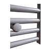 Sanicare Radiator Sanicare Snode Met Wifi 172 x 60 cm Zilver Grijs Met Thermostaat Zwart