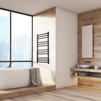 Designradiator TVS Nemo Zwart 78.5 x 51 cm