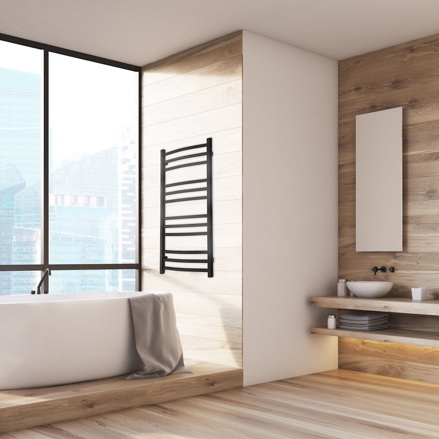 Designradiator TVS Nemo Zwart 78.5 x 61 cm