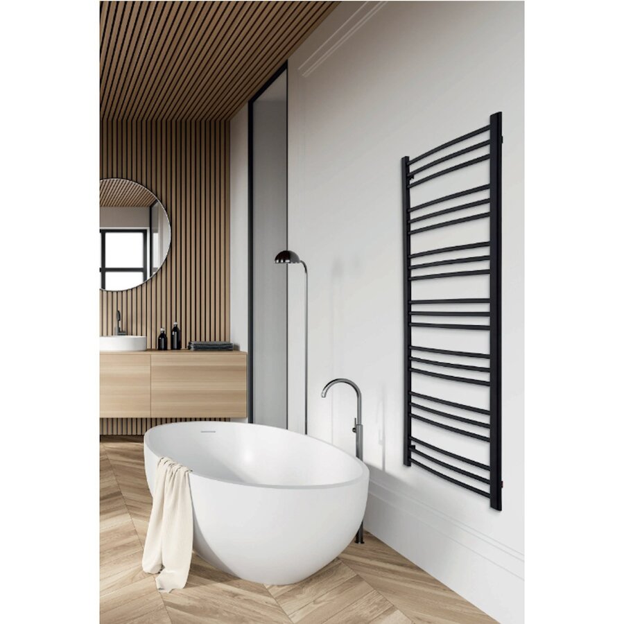 Designradiator TVS Nemo Zwart 140 x 51 cm