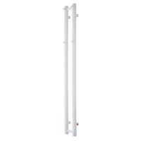 Designradiator TVS Kiro 2 Wit 140 x 13.5 cm