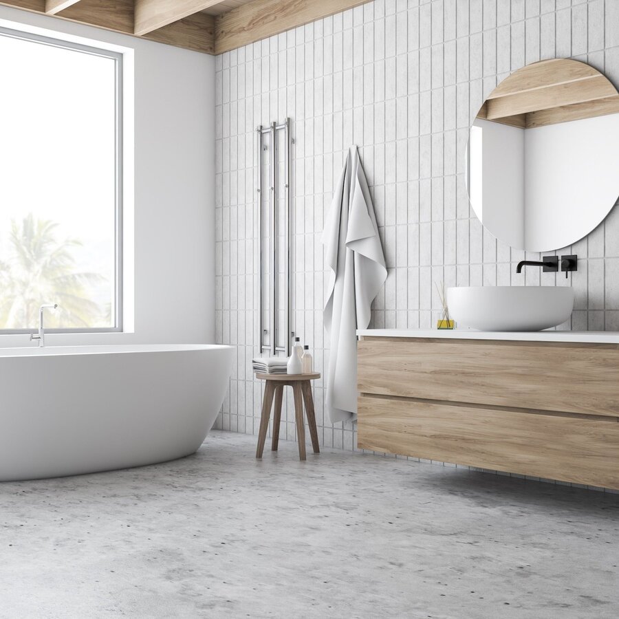 Designradiator TVS Kiro 3 Chroom 140 x 26.5 cm