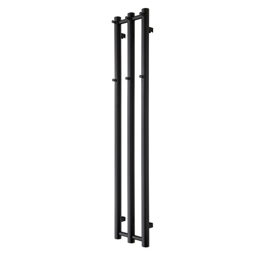 Designradiator TVS Kiro 3 Zwart 140 x 26.5 cm 