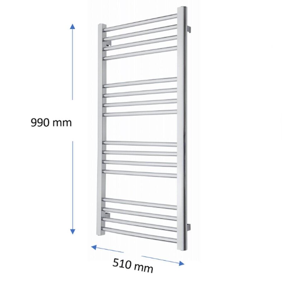 Designradiator TVS Eco Chroom 99 x 51 cm