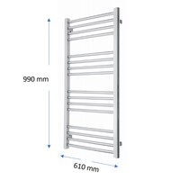 Designradiator TVS Eco Chroom 99 x 61 cm
