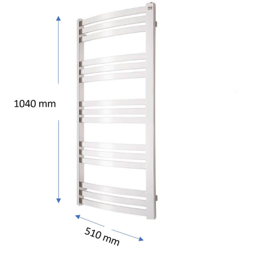 Designradiator TVS Dino Chroom 104x50 cm