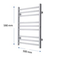 Designradiator TVS Pivo Wit 59x50 cm