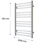 Designradiator TVS Pivo Wit 78.5x100 cm