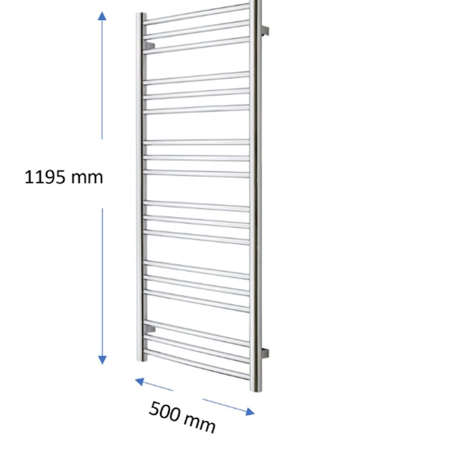 Designradiator TVS Pivo Wit 119.5x50 cm