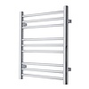 Designradiator TVS Pivo Chroom 59x50 cm