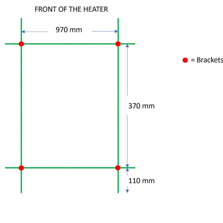 Designradiator TVS Pivo Chroom 59x100 cm