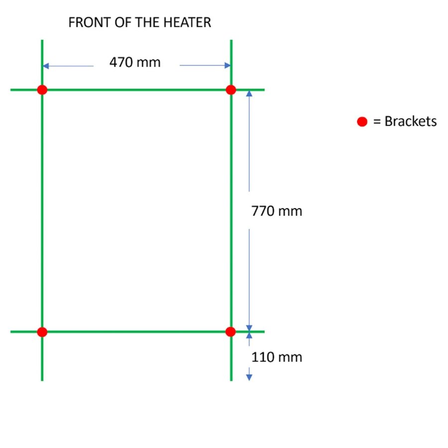 Designradiator TVS Pivo Chroom 99x50 cm