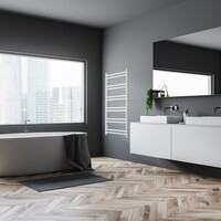 Designradiator TVS Duo Wit 92x50 cm