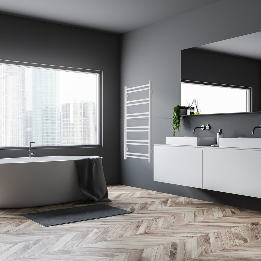 Designradiator TVS Duo Wit 92x50 cm