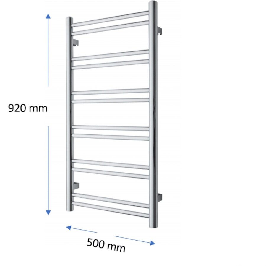 Designradiator TVS Duo Chroom 92x50 cm