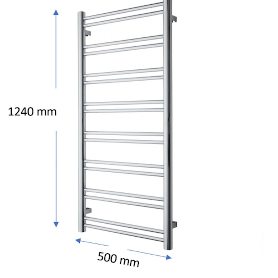 Designradiator TVS Duo Mat Wit 124x50 cm